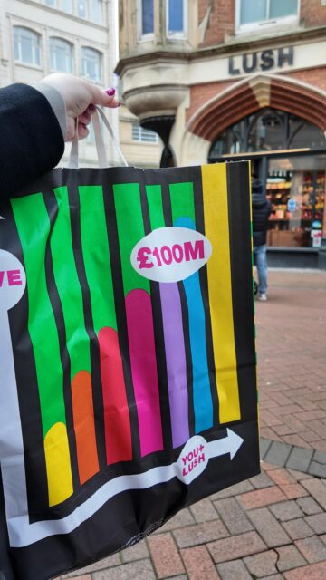 Did somebody say an @lush sale day!?Watch to see what goodies I got in the sale today which is an annual tradition of mine ✨VD: Various clips of Imali, a white woman with brown hair using a wheelchair. She is showing her process of getting to Lush, looking around in the crowd and then what she got.