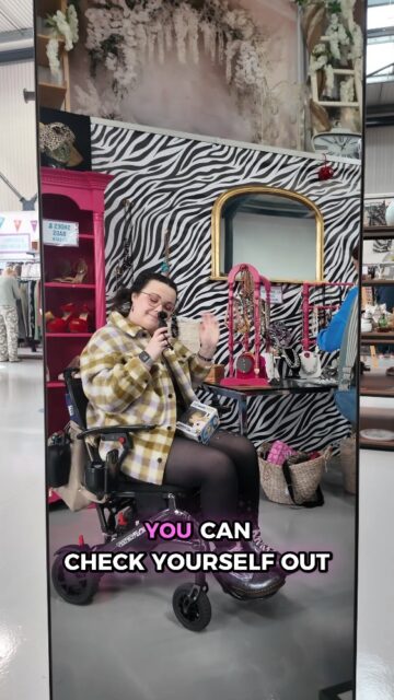 Episode 1 of Accessible Dorset: Visiting Prama Charities new mega superstore, in Knighton Heath Industrial Estate, Ringwood Road, Bournemouth, BH11 8NE. I highly recommend fitting a visit in if you're local - there's plenty of bargains to be grabbed!VD: Imali, a white wheelchair user with brown hair, visits a charity superstore. The outside of the building resembles a warehouse, with a purple sign with the Prama logo. Inside, it's arranged more like a giant charity shop with various different displays and sections.*Not a paid ad, views are my ownI'm going to start listing places to visit on my website over the coming days and months - watch this space and I'll share the guide soon.