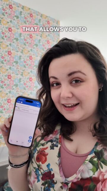 Have you ever tried using Relay UK? What was your experience?VD: A white woman, with brown shoulder length curled hair standing in a house, against a neutral background. She is wearing a floral dress, with a pink top and there is floral wallpaper in the background.