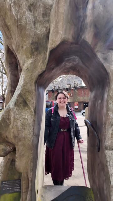 Episode 2 of Accessible Dorset - this time I’m in Ringwood. Have you ever been? What did you think?VD:  A white woman with brown hair, wearing a maroon dress walking with pink crutches. She is wandering around the Furlong centre in Ringwood, showing you some of the best spots.#AccessibleDorset