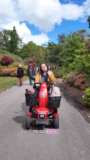Ad/PR Welcome to Exbury Gardens - a treasure hiding in the heart of the countryside. With absolutely stunning views and so much to do, this made for a great day out.More about the accessible trampers coming soon! Follow them at @exburygardensVD: A white woman riding on a red tramper, exploring Exbury gardens and talking you through what’s available there on a day trip.(Hashtags)
#ExburyGardens #DayTrip #VisitExburyAD/PR gifted tickets