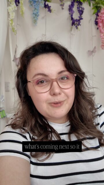 Inspired by @limpbroozkit recent videos on ALS, I thought I’d try and do some awareness videos this month about some of the conditions I don’t talk about very much. Feel free to ask me questions - my aim is to educate with my videos.VD: A white woman with brown, wavy hair talking to the camera. There are fairy lights and butterfly decorations in the background.