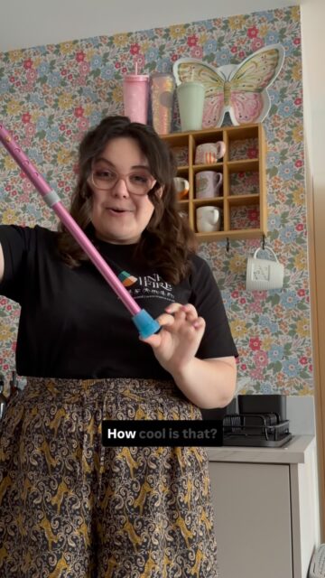 Ad: Customise my crutches with me with these unique glow-in-the-dark ferrules!I have a special interest in anything glow-in-the-dark so these are the coolest customisation to my crutches - they can also be useful in lowlight as it helps you to see where your crutches are and avoid tripping over.Get your hands on your very own from @careco_mobility and show me how your aids look!AD/PR giftedVD: A white woman with brown curled hair, showing you her pink crutches and blue ferrules. Towards the end of the video there’s clips of her using them in the dark and the ferrules glowing green.